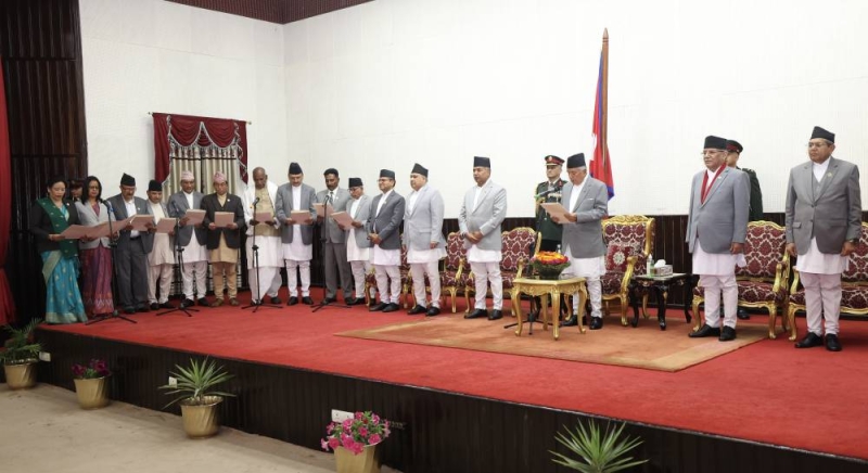 Newly Appointed Deputy Prime Minister And Ministers Sworn In The