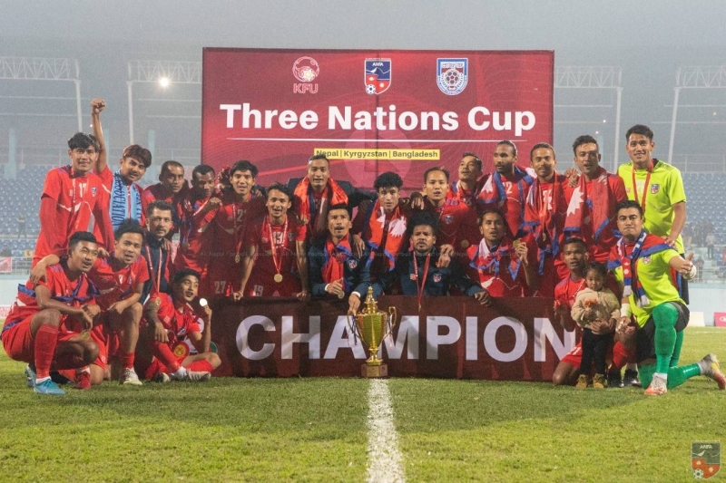 Nepal Beat Bangladesh 2-1 To Lift Three Nations Cup - The Himalayan ...