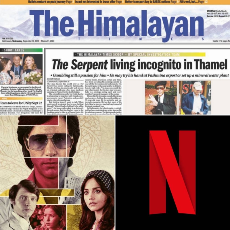 Netflix Cheats The Himalayan Times Of Credit For Its Scoop On Sobhraj That Led To His Arrest