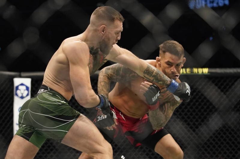 Conor McGregor Injures Leg, Poirier Wins UFC 264 Showdown - The ...