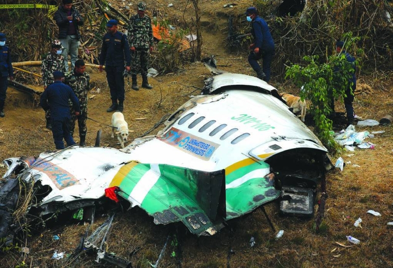 Search for one missing in Pokhara plane crash underway - The Himalayan ...