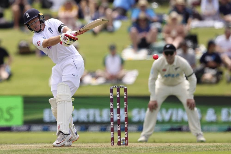 England dominates opening day of test series in New Zealand