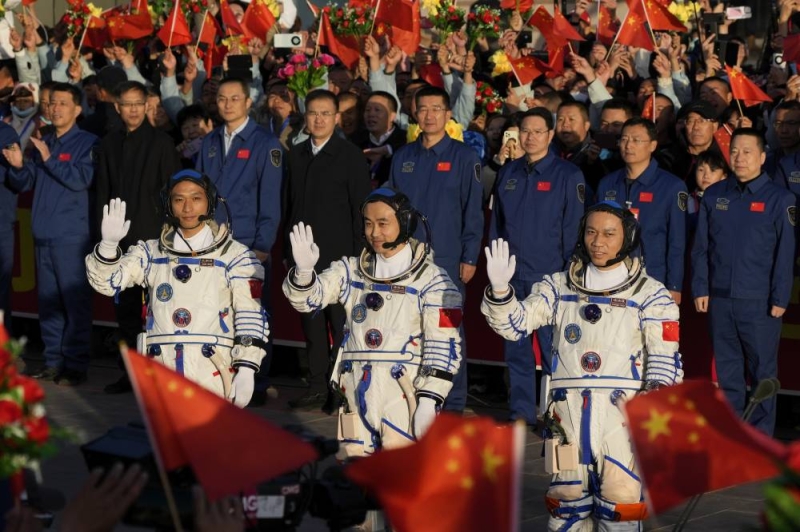 China Sends Its Youngest-ever Crew To Space As It Seeks To Put ...