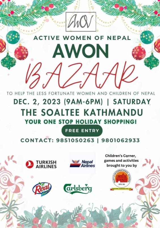 Special Christmas bazaar to be held at Soaltee Hotel on December 2