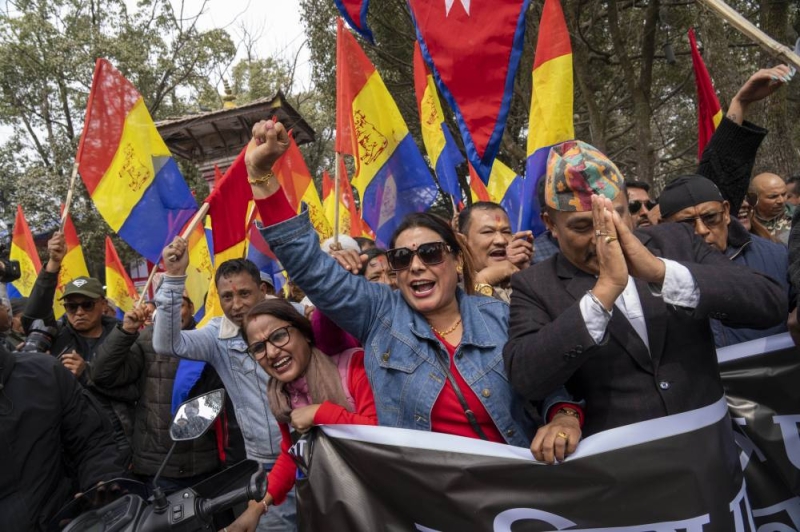 Protests drove Nepal's king off the throne 16 years ago. Now, protests ...