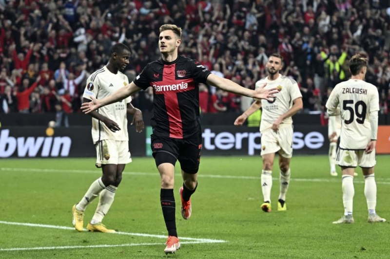 Leverkusen Rallies Late In Draw With Roma To Preserve Unbeaten Record ...