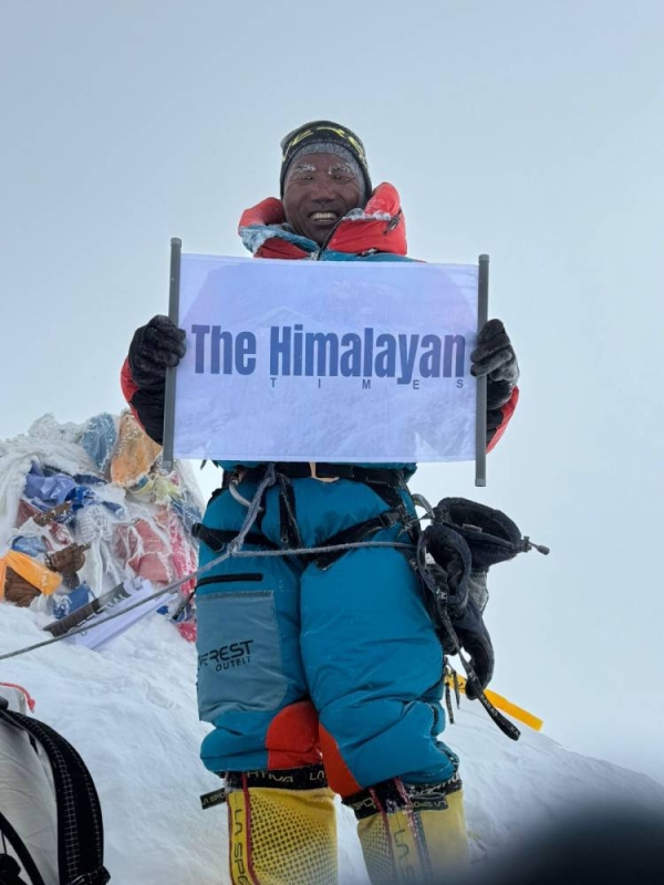 Kami Rita Sherpa Scales Mt Everest For 30th Time Breaking Own Record