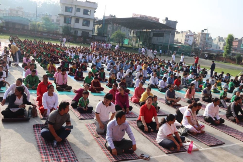 International Day of Yoga being marked today - The Himalayan Times ...