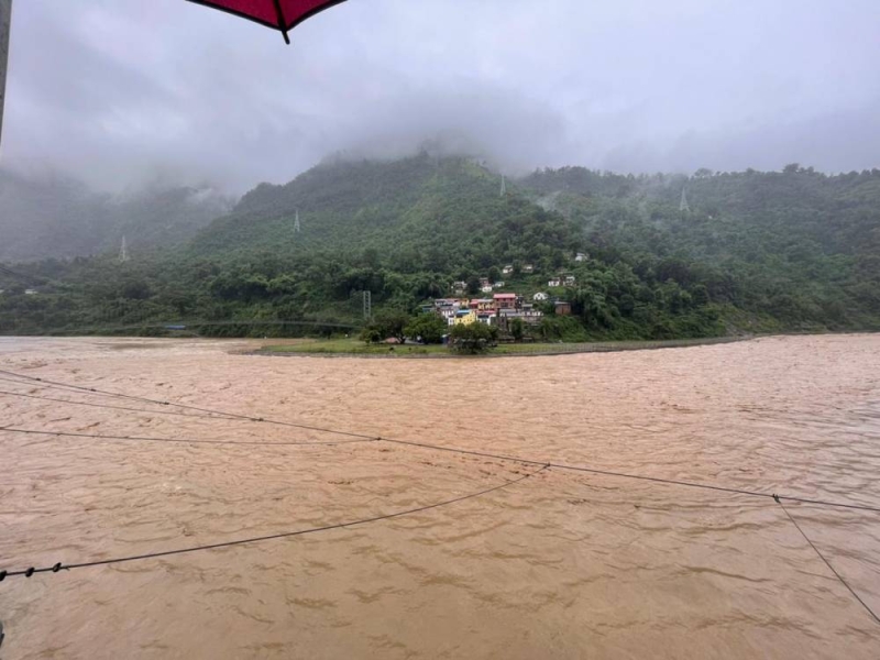 Water levels in rivers rise to danger zone across Nepal - The Himalayan ...