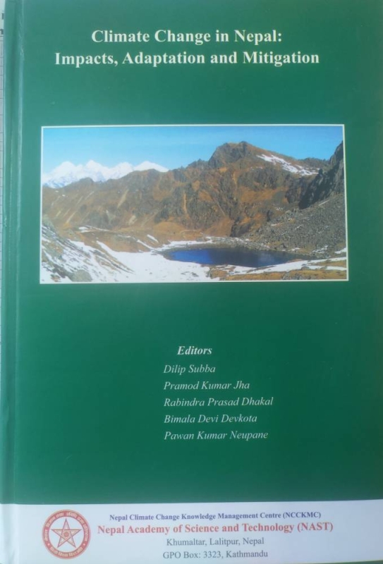NAST Releases Book on Climate Change Impacts, Adaptation and Mitigation in Nepal