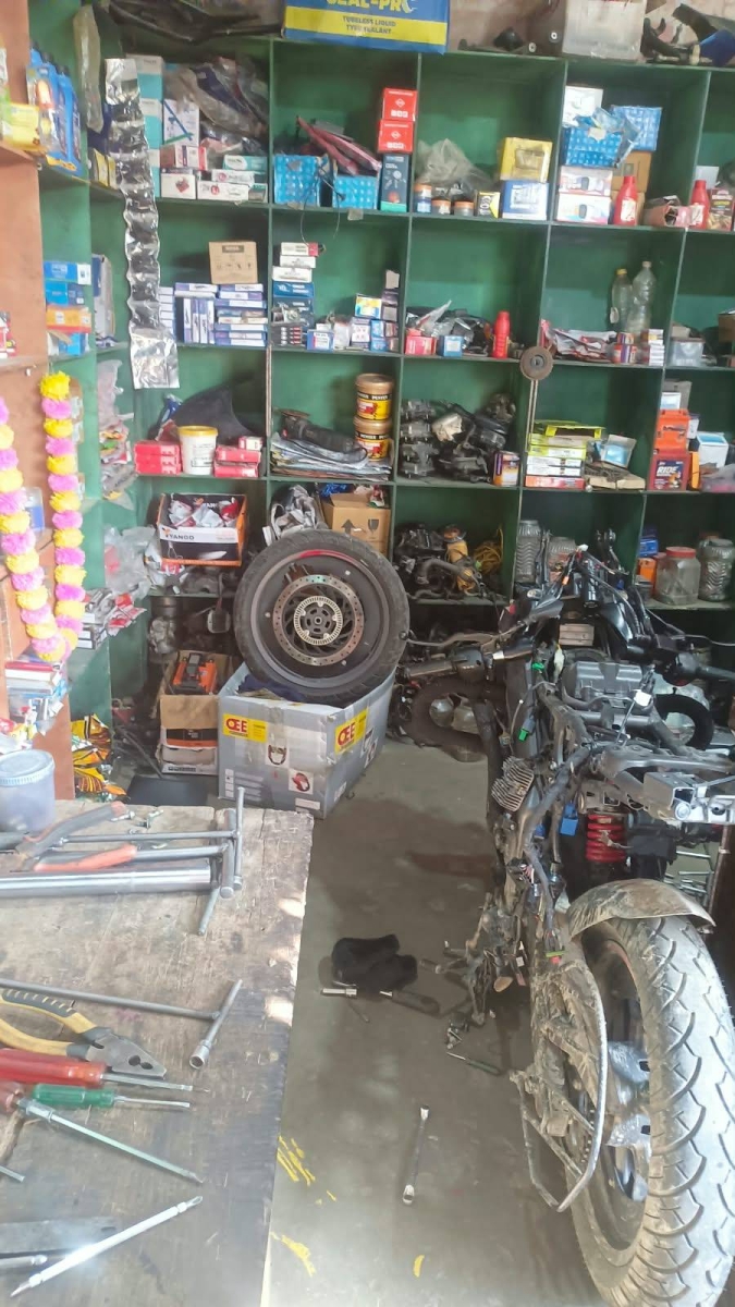 Three held after stolen motorcycle found dismantled in Rautahat