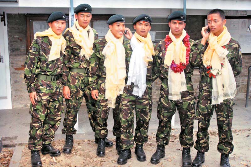 British Gurkhas. Photo: THT/ File