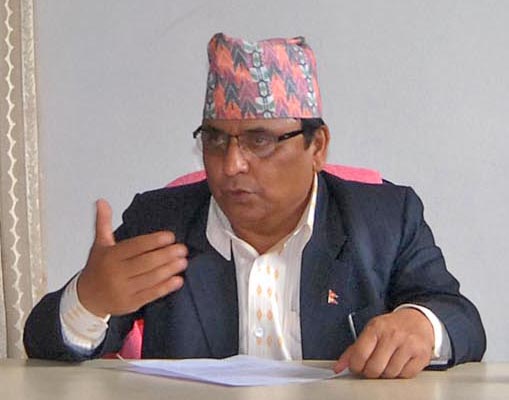 Minister Hari Prasad Parajuli. Photo: THT/File