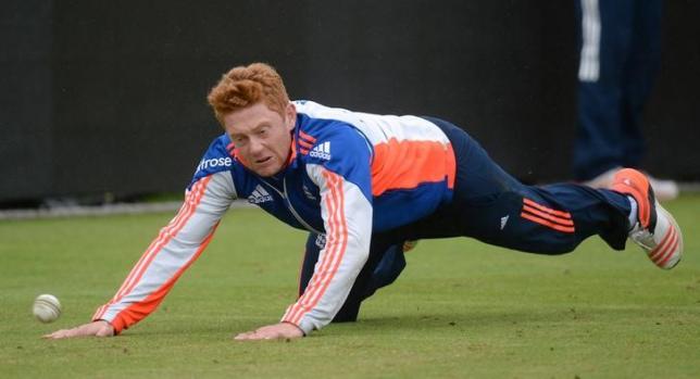 Cricket - England Nets - Emirates Old Trafford - 22/6/15nEngland's Jonny Bairstow during nets. Action Images via REUTERS/Philip Brown/Livepic