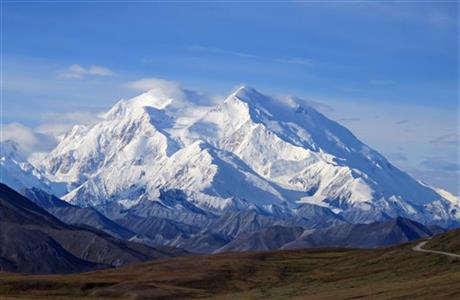 This Aug. 19, 2011 file photo shows Mount McKinley in Denali National Park, Alaska. President Barack Obama on Sunday, Aug. 30, 2015 said he's changing the name of the tallest mountain in North America from Mount McKinley to Denali. Photo: AP