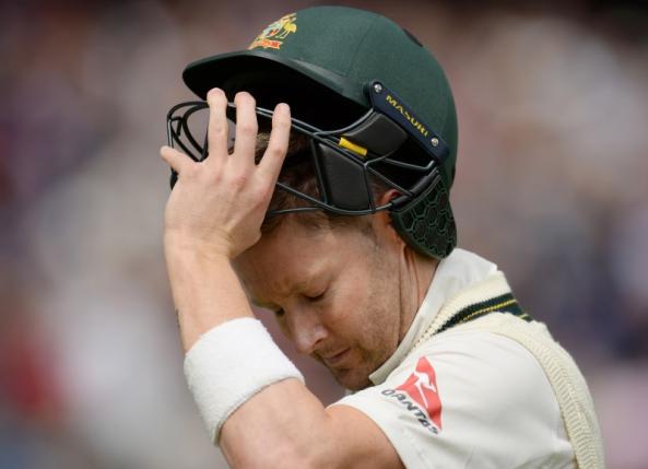 Cricket - England v Australia - Investec Ashes Test Series Third Test - Edgbaston - 29/7/15. Australia captain Michael Clarke leaves the field dejected after being bowled. REUTERS/Philip Brown/Livepic