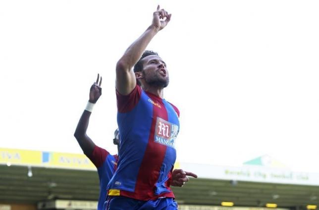 Football - Norwich City v Crystal Palace - Barclays Premier League - Carrow Road - 8/8/15nYohan Cabaye celebrates scoring the third goal for Crystal Palace nMandatory Credit: Action Images / Henry BrownenLivepicnEDITORIAL USE ONLY.