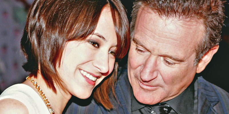 Robin Williams and Zelda. Photo: unilad.co.uk