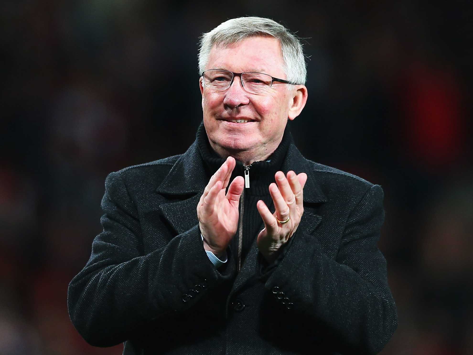 Former Manchester United manager Sir Alex Ferguson 