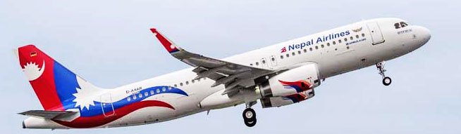 Nepal Airlines aircraft. Photo: NAC/File