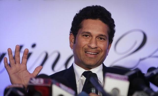 Indian cricket player Sachin Tendulkar speaks during a news conference a day after his retirement in Mumbai November 17, 2013. REUTERS/Danish Siddiqui/Files