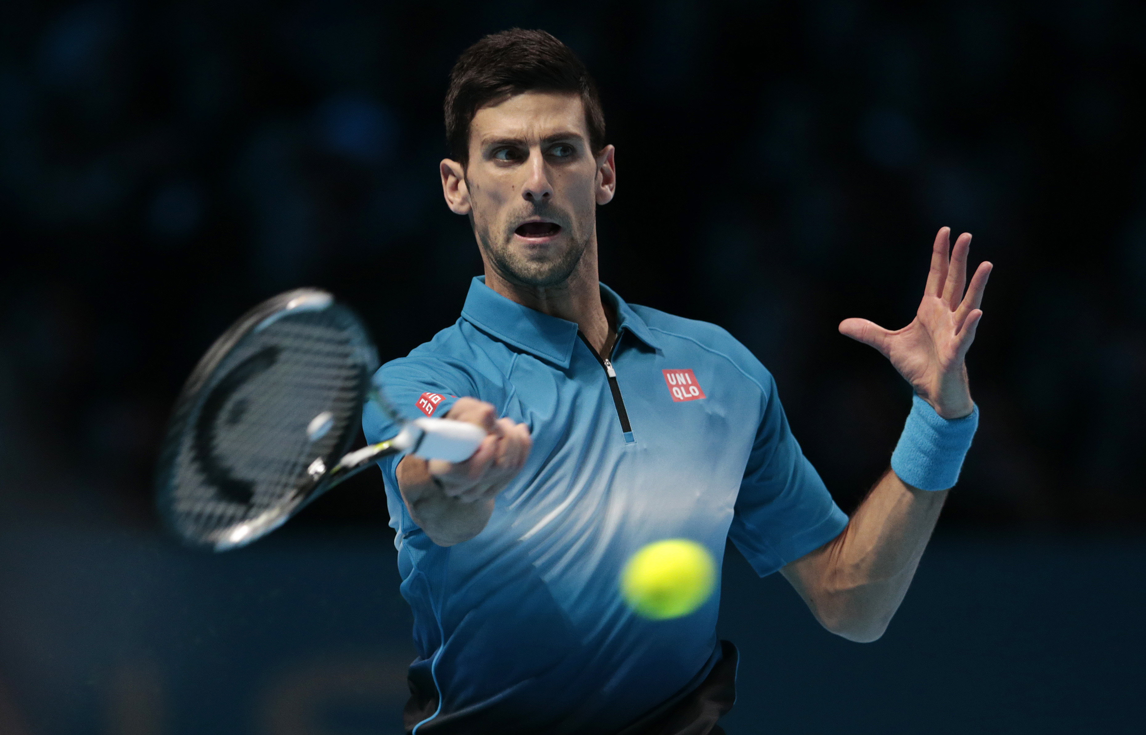 Men's Singles -  Serbia's Novak Djokovic in action during his match against Spain's Rafael Nadal. Photo: Reuters