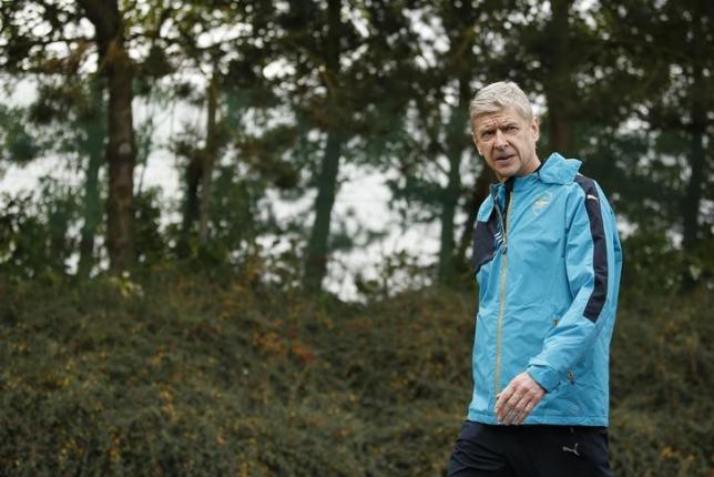 Football - Arsenal Training - Arsenal Training Ground - 3/11/15nArsenal manager Arsene Wenger arrives for trainingnAction Images via Reuters / John SibleynLivepic
