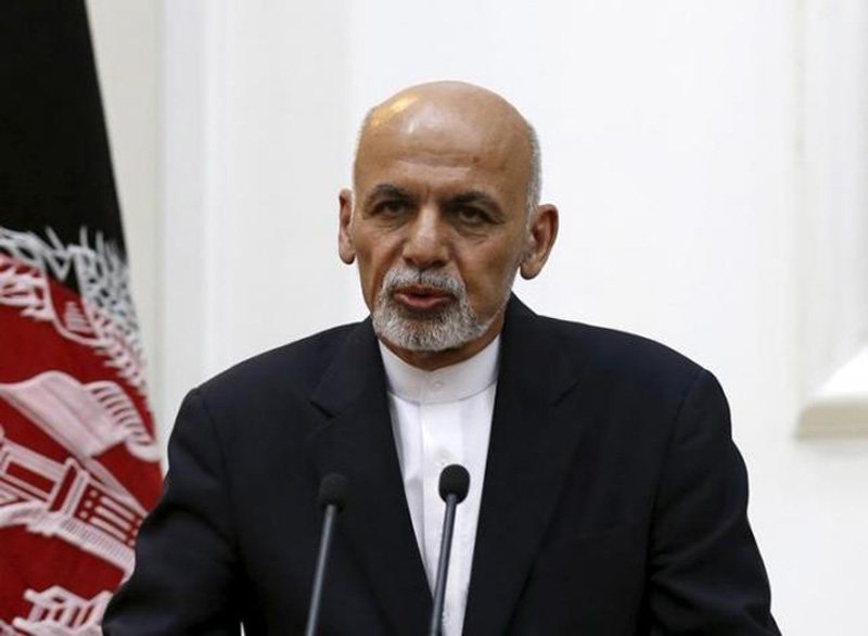 Afghanistan's President Ashraf Ghani speaks during a news conference in Kabul, Afghanistan September 29, 2015. Photo: Reuters