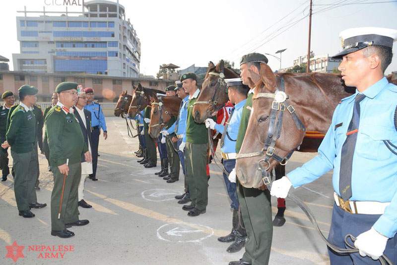 Nepal Army's Chief of Army Staff General Rajendra Chhetri. Photo: Nepal Army