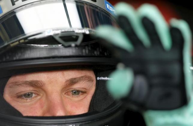 Mercedes Formula One driver Nico Rosberg of Germany prepares ahead of the first free practice of the Brazilian F1 Grand Prix in Sao Paulo, Brazil, November 13, 2015. Photo: REUTERS