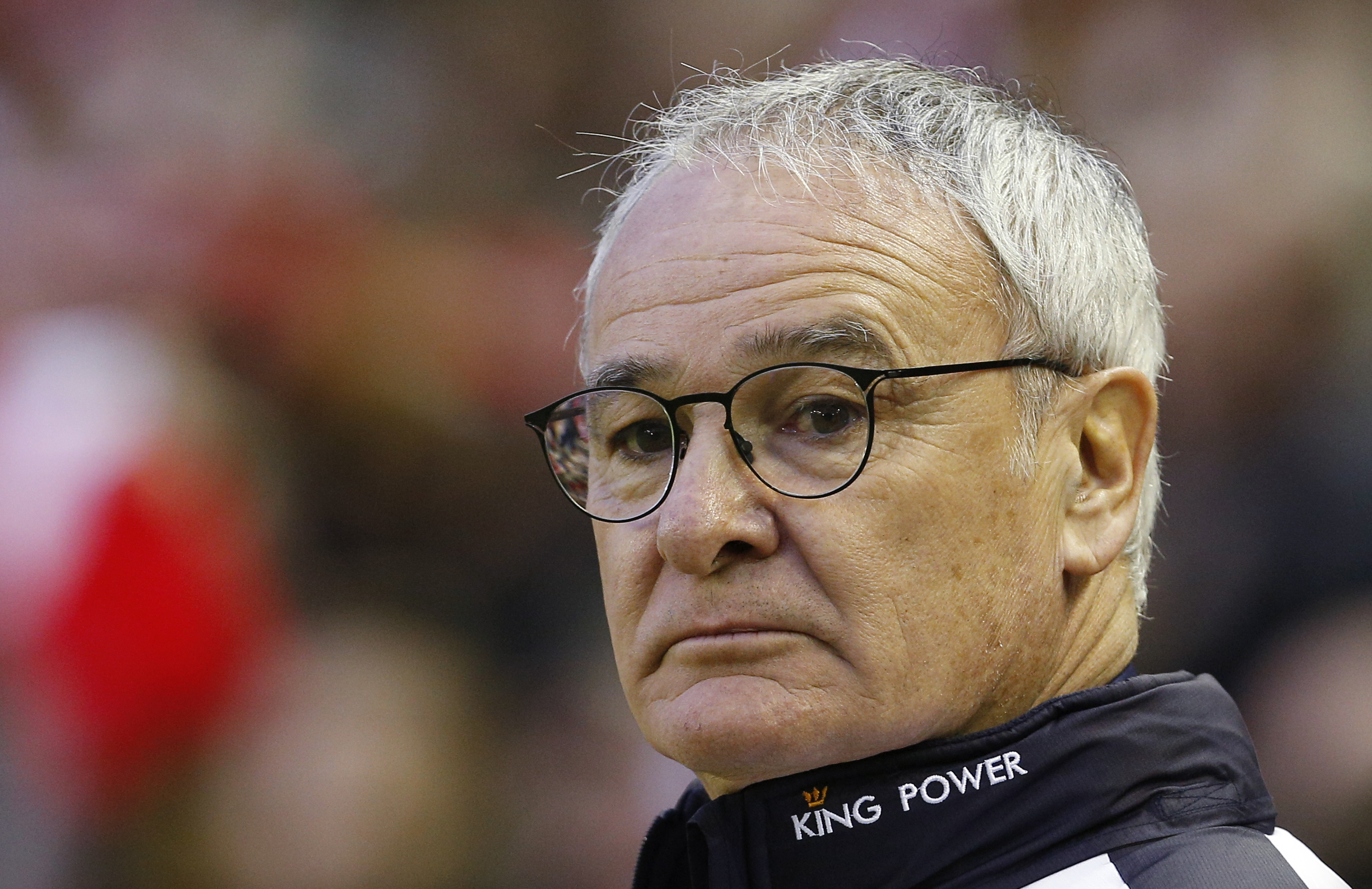 Leicester City manager Claudio Ranieri during Barclays Premier League game against Liverpool at Anfield in December 26, 2015. Photo: Reuters