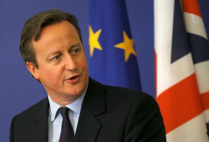 Britain's Prime Minister David Cameron addresses a news conference in Sofia, Bulgaria December 3, 2015, during a two-day official visit. Photo: Reuters