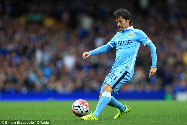 David Silva of Manchester City in this undated file photo.