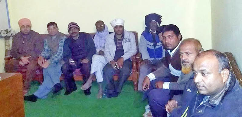 Leaders of UDMF in police custody in Birgunj on Tuesday, December 15, 2015. Photo: Ram Sarraf