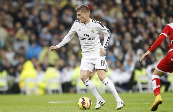 File photo of Real Madrid's Toni Kroos. Photo: Reuters