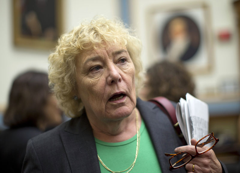 FILE - Rep. Zoe Lofgren, D-Calif., talks to reporters on Capitol Hill in Washington on June 18, 2013. Photo: AP