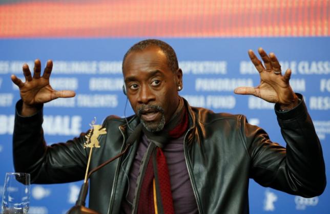 Director Don Cheadle addresses a news conference to promote the movie 'Miles Ahead' at the 66th Berlinale International Film Festival in Berlin, Germany, February 18, 2016.     REUTERS/Fabrizio Bensch