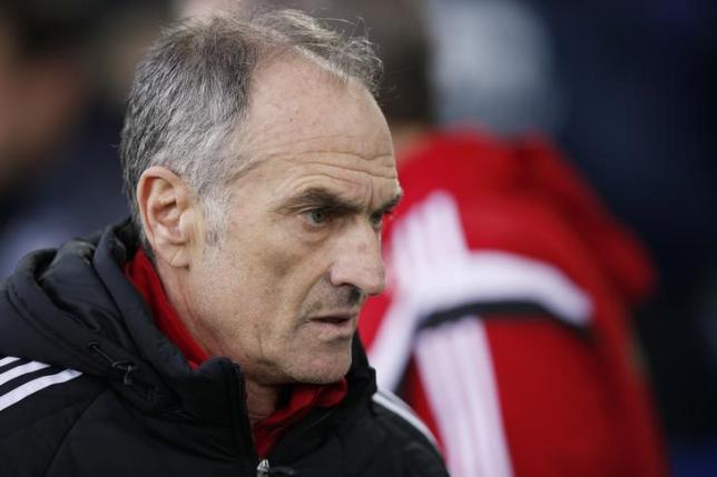 Football Soccer - Everton v Swansea City - Barclays Premier League - Goodison Park - 24/1/16nSwansea head coach Francesco Guidolin before the matchnReuters / Andrew Yates/Livepic