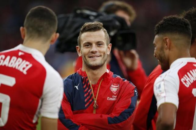 Football - Arsenal v VfL Wolfsburg - Emirates Cup - Pre Season Friendly Tournament - Emirates Stadium - 15/16 - 26/7/15nArsenal's Jack WilsherenAction Images via Reuters / John Sibley