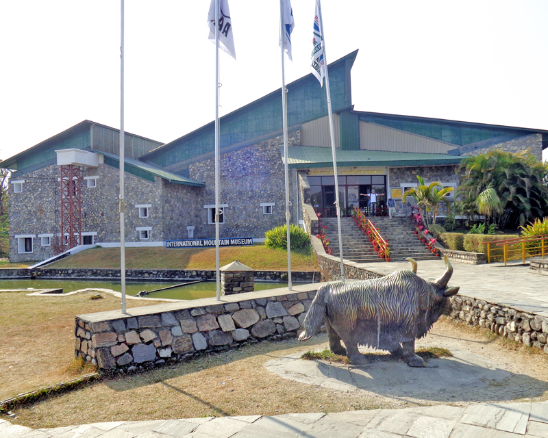 International Mountain Museum, built as one of the main attractions in Asia for the study of mountain tourism, in Pokhara on Wednesday, February 24, 2016. Photo: RSS