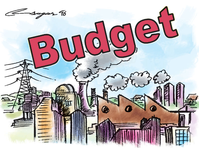 Budget. Illustration: Ratna Sagar Shrestha