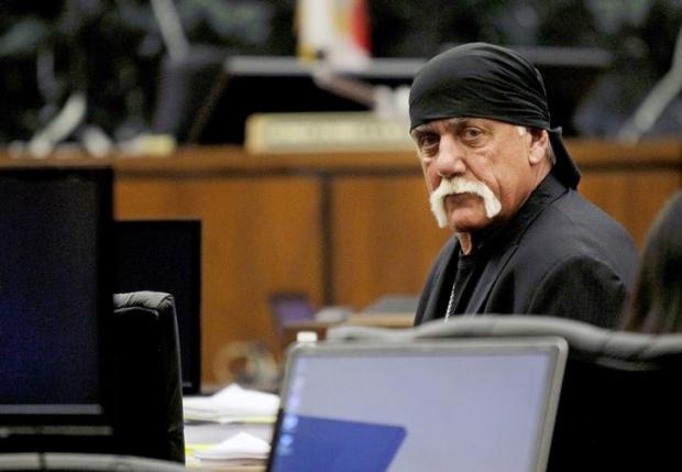 Terry Bollea, aka Hulk Hogan, sits in court during his trial against Gawker Media, in St Petersburg, Florida March 17, 2016. REUTERS/Dirk Shadd/Tampa Bay Times/Pool via Reuters