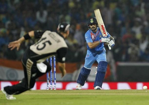 Cricket - New Zealand v India - World Twenty20 cricket tournament - Nagpur, India, 15/03/2016. India's Virat Kohli plays a shot.  REUTERS/Danish Siddiqui