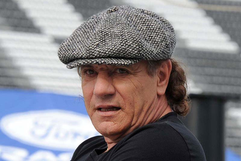 Brian Johnson of AC/DC. Photo: AP