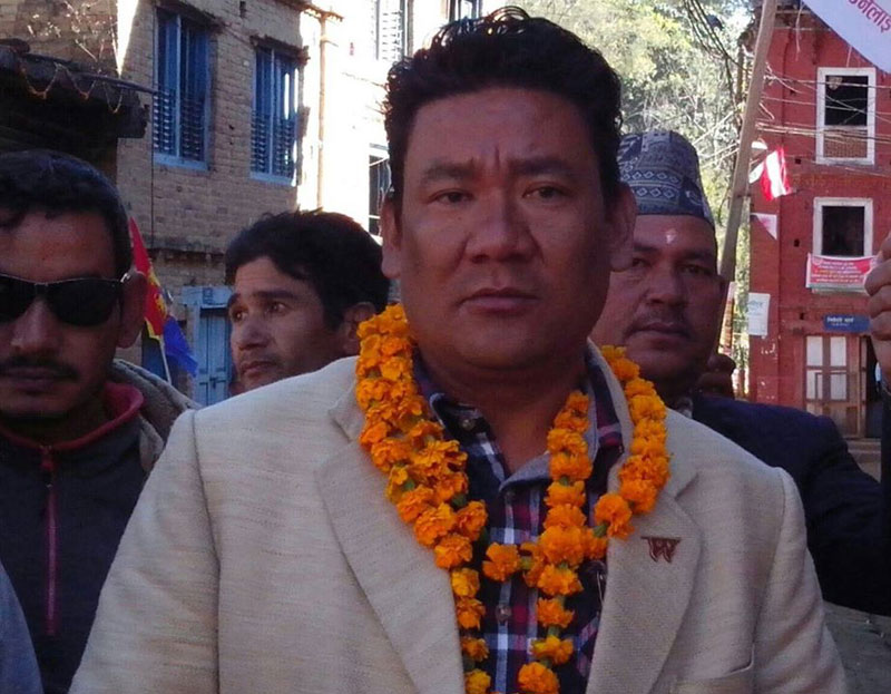 Rastriya Prajatantra Party-Nepal leader Resham Lama. Photo: Facebook
