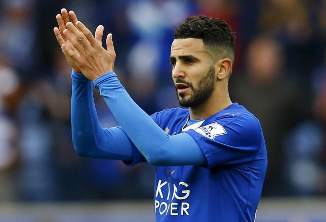 Football Soccer - Leicester City v Swansea City - Barclays Premier League - The King Power Stadium - 24/4/16Leicester City's Riyad Mahrez applauds fans after the gameReuters / Darren StaplesLivepic