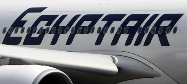 FILE PHOTO - An EgyptAir plane is seen on the runway at Cairo Airport, Egypt in this September 5, 2013 file photo. REUTERS/Mohamed Abd El Ghany/File Photo