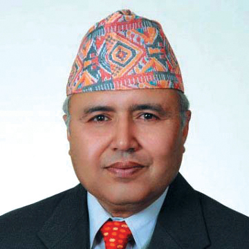 File photo of former finance secretary Rameshwor Khanal.