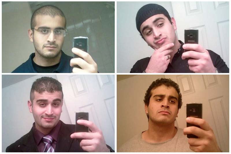 A combination of undated photos from social media account shows Omar Mateen, who Orlando Police have identified as the suspect in the mass shooting at the Pulse gay nightclub in Orlando, Florida. Photos: Omar Mateen/ Myspace via Reuters