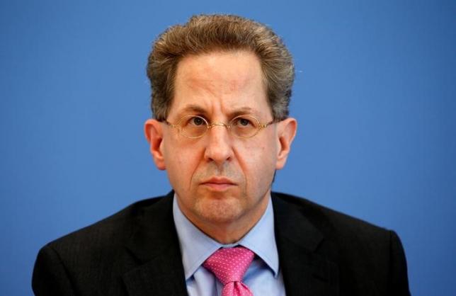 Hans-Georg Maassen, Germany's head of the German Federal Office for the Protection of the Constitution (Bundesamt fuer Verfassungsschutz) addresses a news conference to introduce the agency's 2015 report on threats to the constitution in Berlin, Germany, June 28, 2016. REUTERS/Fabrizio Bensch
